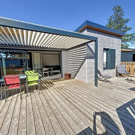Chalet Standing 4 Pers. Avec Piscine Chauffee, Proche Plage, Wifi Inclus - Fr-1-361-514 Jullouville